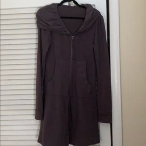 Prairie underground long sweatshirt coat